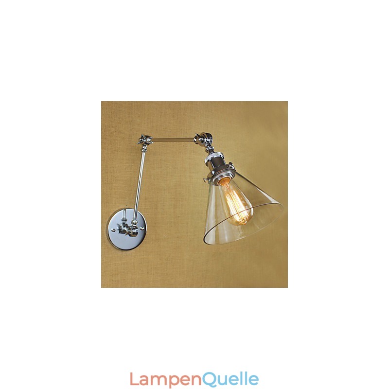 Chrom Glas Doppel Arm Einstellbare Silber Bar KTV Nacht Aisle Restaurant Hotel Zimmer wand