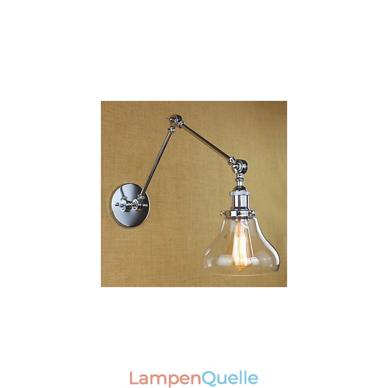 Chrom Glas Doppel Arm Einstellbare Silber Bar KTV Nacht Aisle Restaurant Hotel Zimmer wand