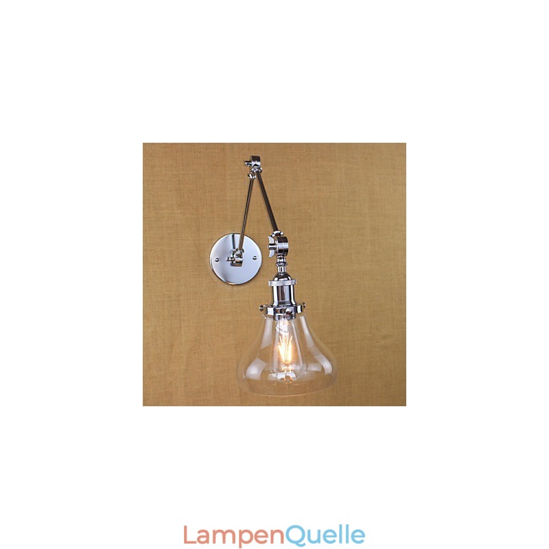 Chrom Glas Doppel Arm Einstellbare Silber Bar KTV Nacht Aisle Restaurant Hotel Zimmer wand