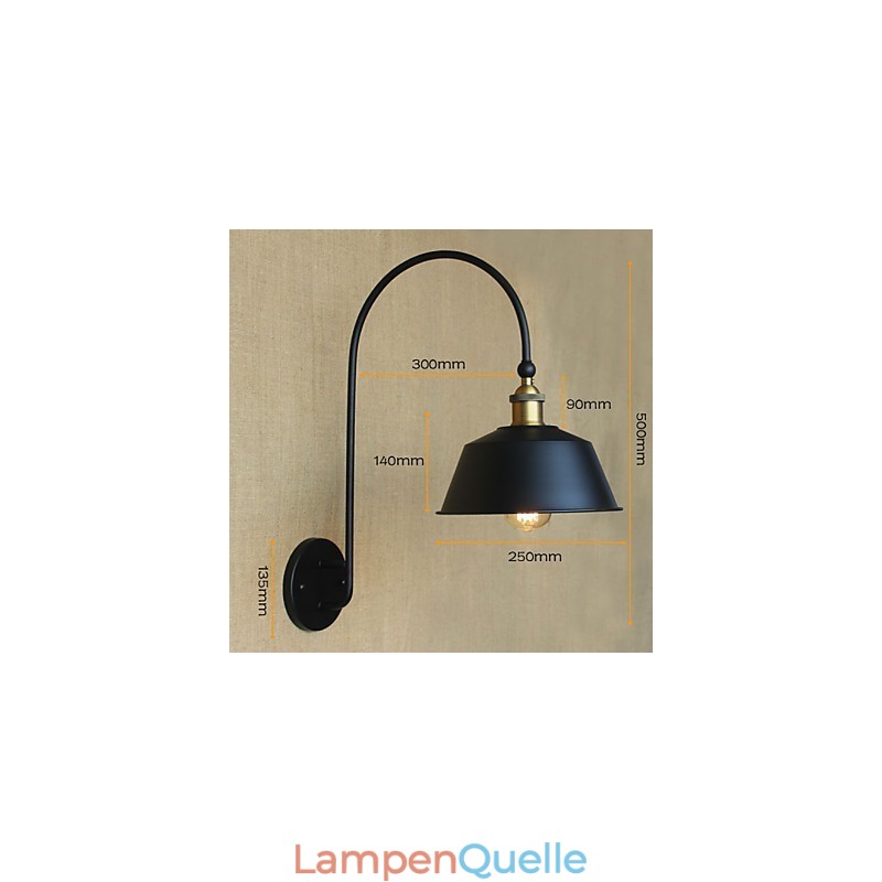 American Country LOFT Industriemaschinen Licht Wind Retro Villa Nostalgische Esszimmer Eisen Dekorative Wandleuchte