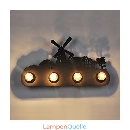 4 Lichter American Village Pastoral LOFT Stil Schlafzimmer Gang Eisen Retro Wandleuchten 4 Lichter American Village Pastoral LOFT Stil Schlafzimmer Gang Eisen Retro Wandleuchten