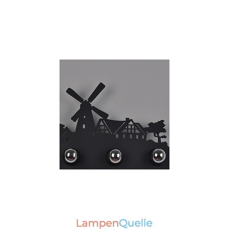 4 Lichter American Village Pastoral LOFT Stil Schlafzimmer Gang Eisen Retro Wandleuchten