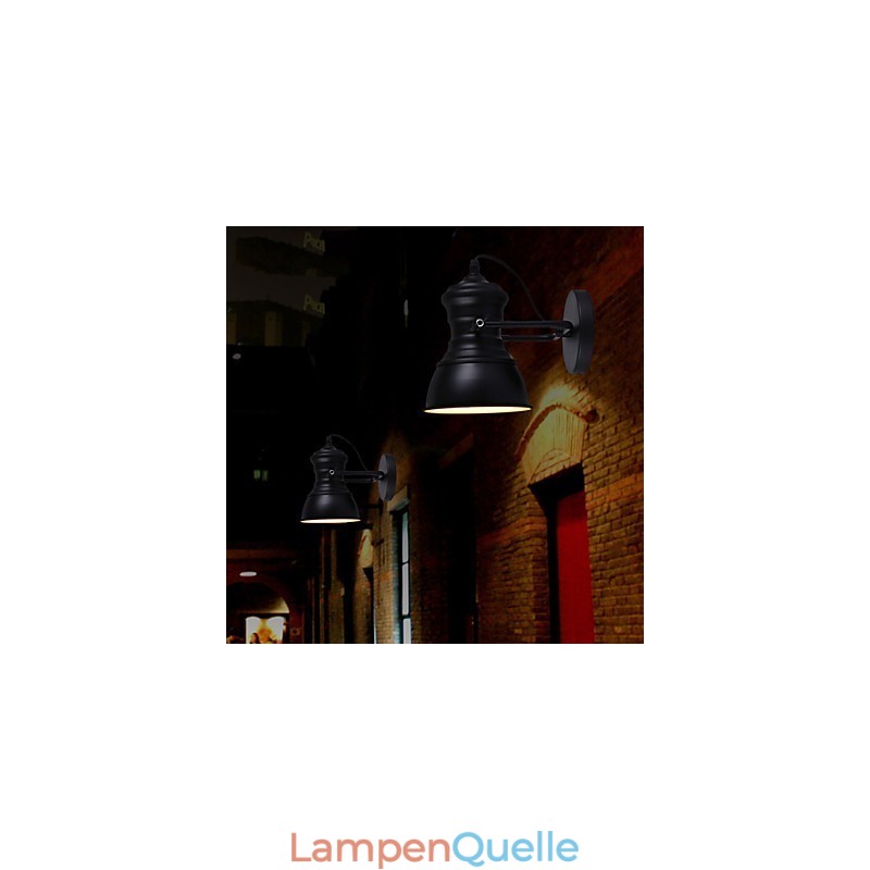 Art Deco Wandleuchter Lampe Industrielle Eisen Schild Loft Wand Lampe