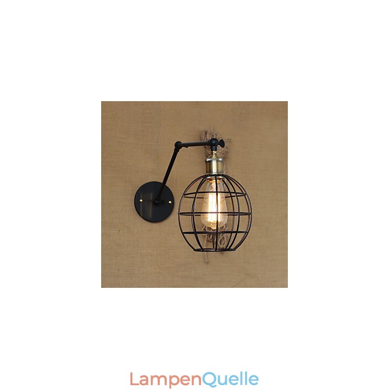 Wandleuchten Swing Lights Lesewandleuchten Mini-Stil Rustikal Lodge Metall