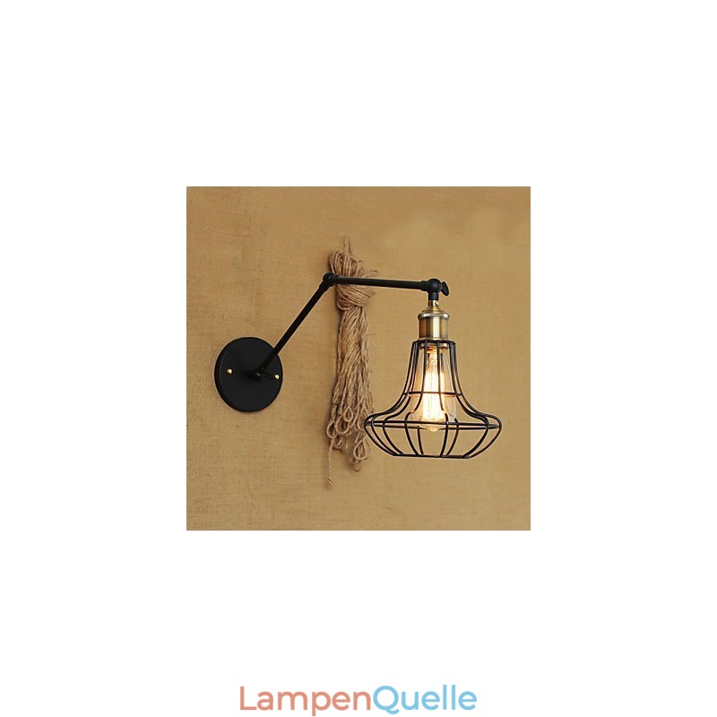 Wandleuchten Swing Lights Lesewandleuchten Mini-Stil Rustikal Lodge Metall