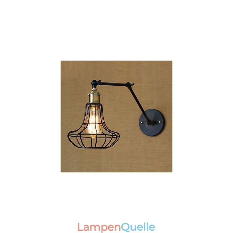 Wandleuchten Swing Lights Lesewandleuchten Mini-Stil Rustikal Lodge Metall