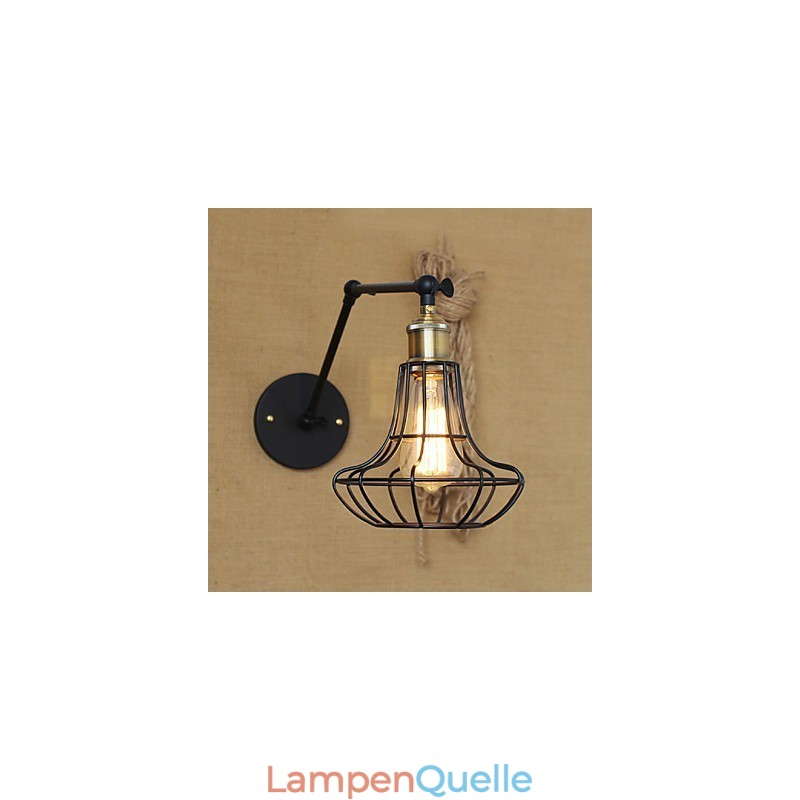 Wandleuchten Swing Lights Lesewandleuchten Mini-Stil Rustikal Lodge Metall