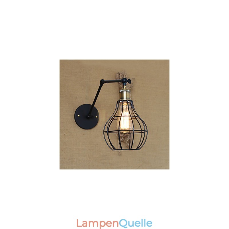 Wandleuchten Swing Lights Lesewandleuchten Mini-Stil Rustikal Lodge Metall