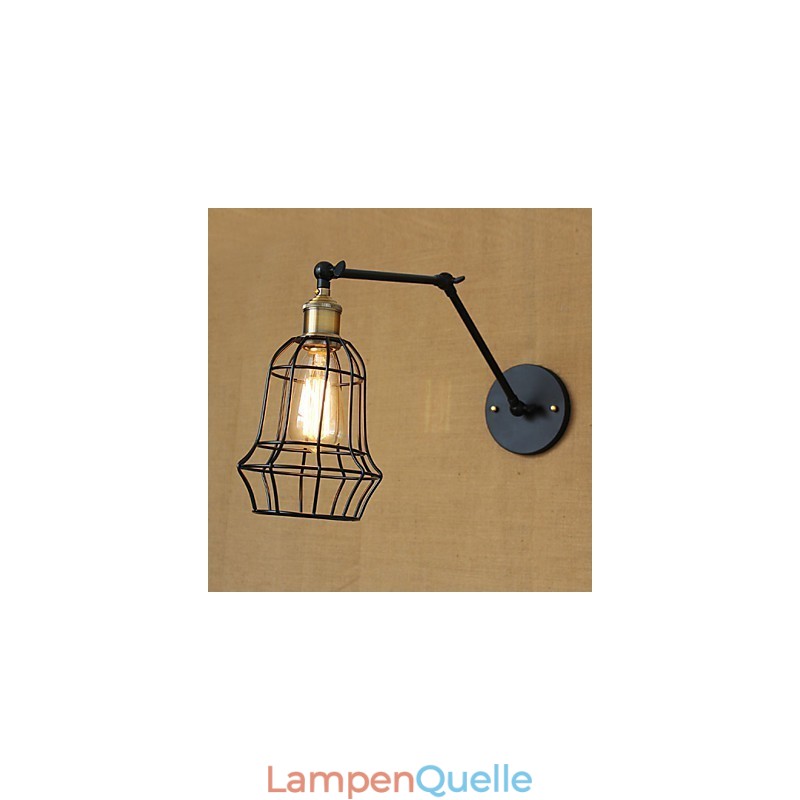Wandleuchten Swing Lights Lesewandleuchten Mini-Stil Rustikal Lodge Metall