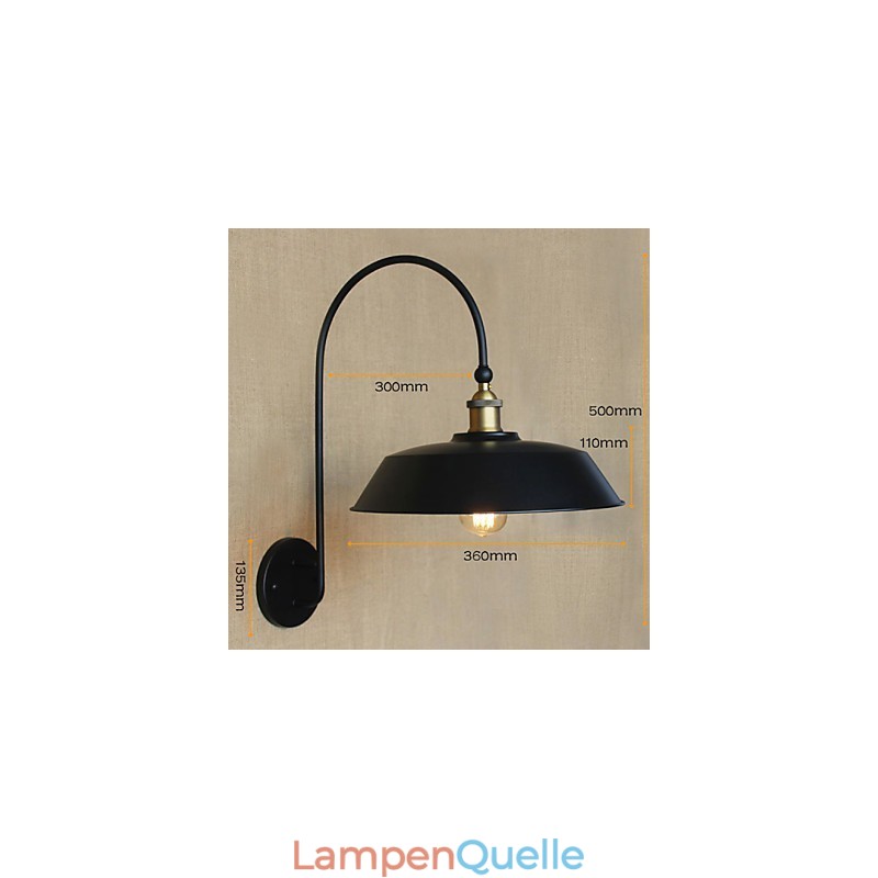 Kreative amerikanische Land Eisen Retro Runde Industrie Wohnzimmer Balkon Gang Treppe Zimmer Dekoration Lampe