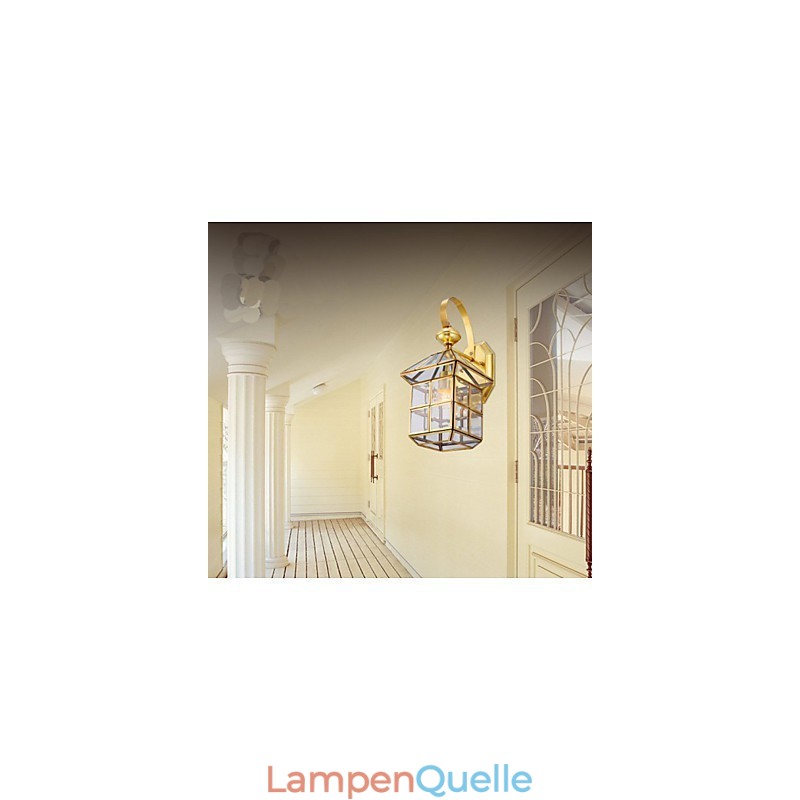 Außenlampe Gartenlampe Außenlampe Vollkupferlampe B