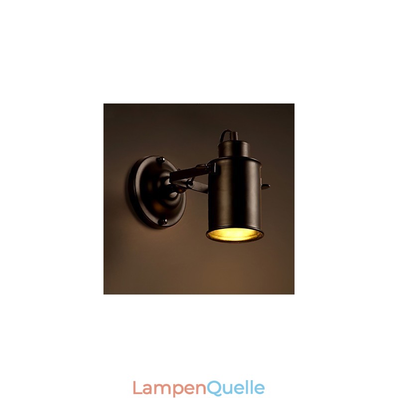 Vintage Wand Lampe Industrielle Schwarz Schmiedeeisen Wand Licht Retro Econce Fixturedison Lampe Korridor Wand s Beleuchtung