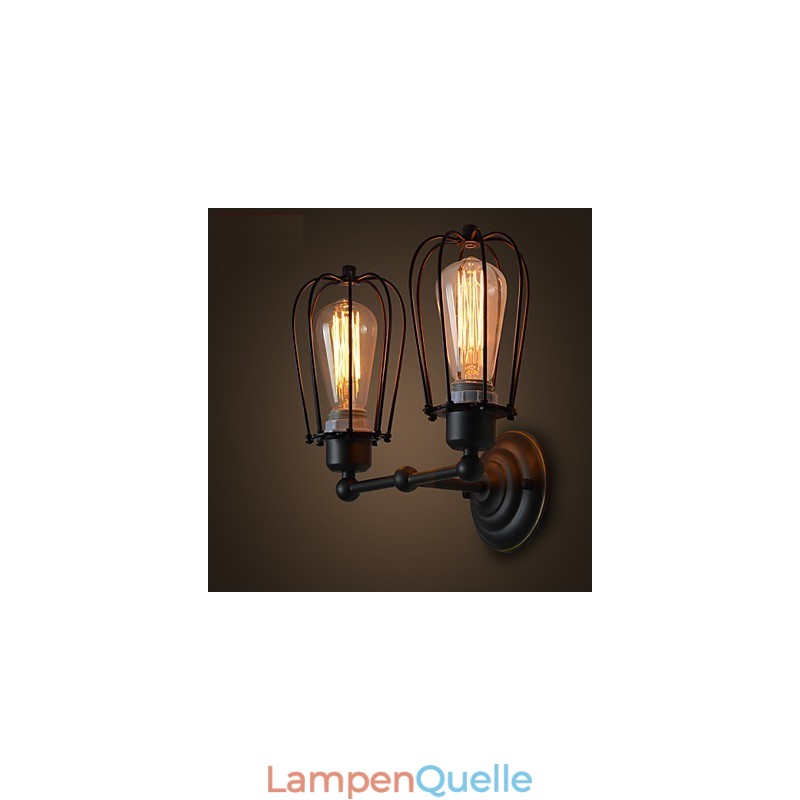 Loft American Country Eisen Kunst Antike Wandleuchte Industrie Lichter
