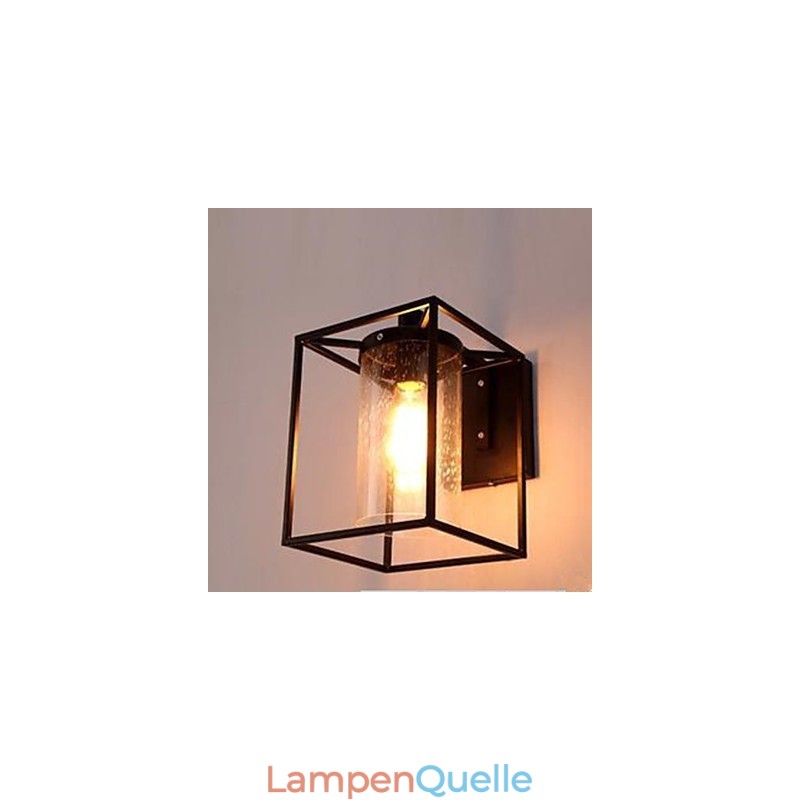 Amerikanischen Land Persönlichkeit Loft Nordic Vertraglich Stil Regentropfen Blase Glas Wand Lampe