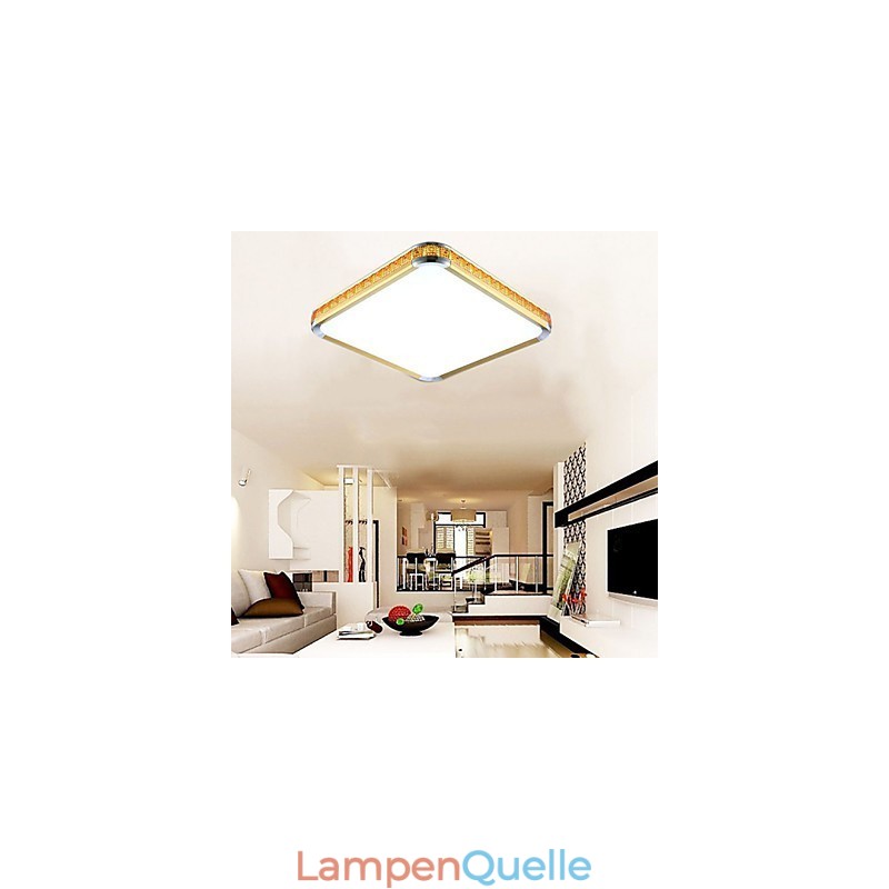 Flush Mounte Licht Luxus Moderne Acryl mit Licht Ajustable Golden Oder Silber Können wählen
