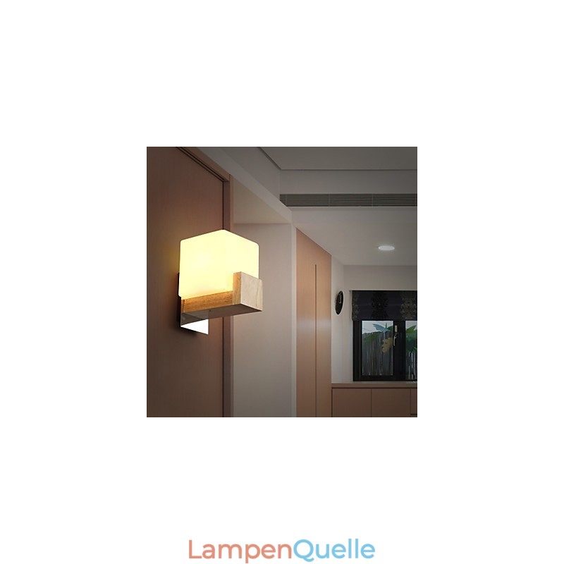 Wandleuchten Mini-Stil Modern Zeitgenössisch Holz Bambus