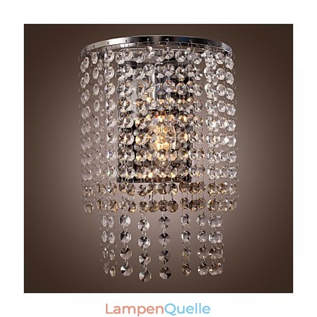 Moderne Kristall-Wandleuchte mit 1 Licht Moderne Kristall-Wandleuchte mit 1 Licht