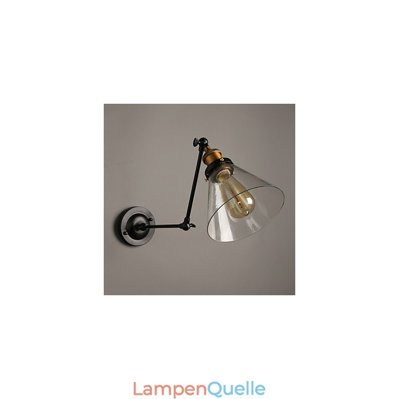 Kreative ländliche Loft Retro Titan Abschnitt Doppel Wandleuchte Licht