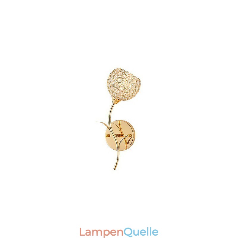 Minimalistische moderne Kristall-Wandleuchte