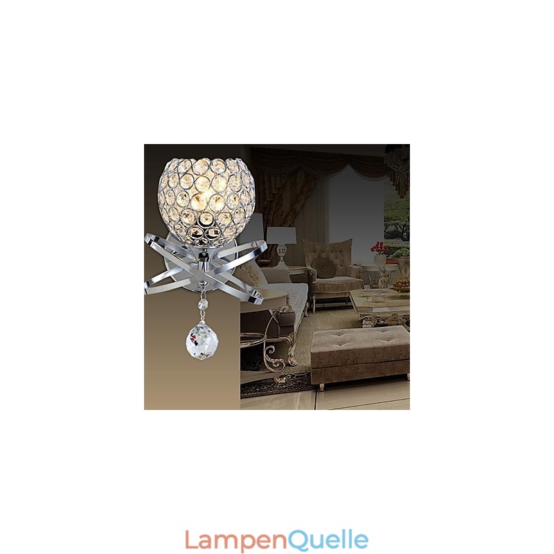 Crystal Wall Sconces Modern Contemporary Metal