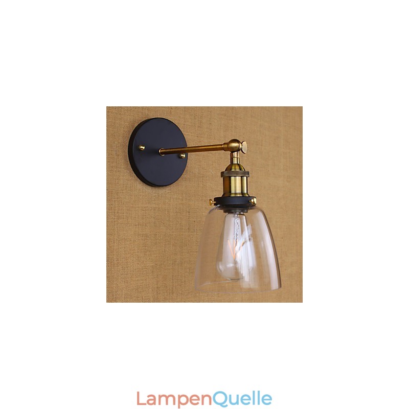 Nostalgischer amerikanischer Exporthandel der Originalmodelle, ländliche, industrielle und dekorative Wandleuchte