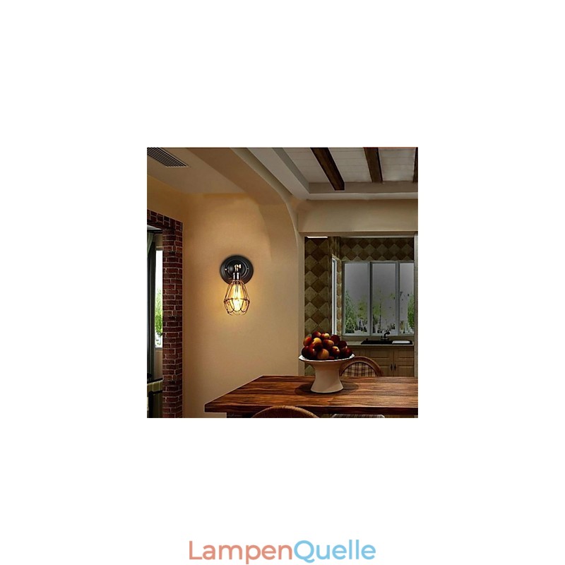 Voller Persönlichkeit Elegantes Aussehen Amerikanische Retro Käfigwand