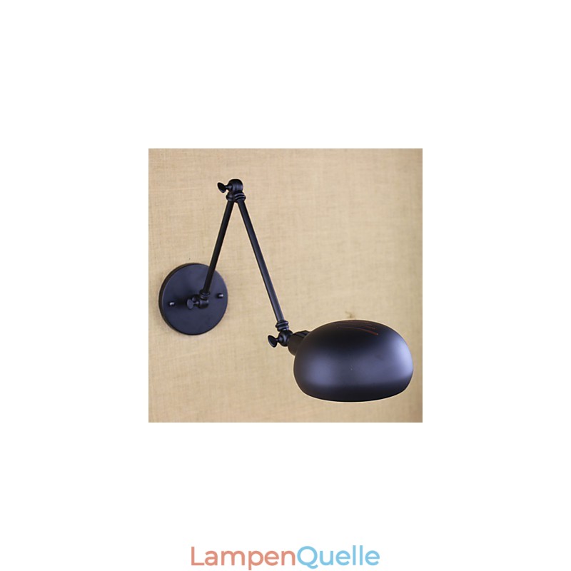 Es gibt den langen Arm des Doppelschalters Minimalist Europe Personalisierte Retro-Mode-Stil Beleuchtung Eisenwand