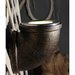 Wandleuchten Country Metall