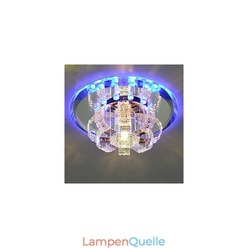 Kristall Deckenleuchte Spotlight SMD 3W Kreative Lampe Absorbieren Kuppel Licht