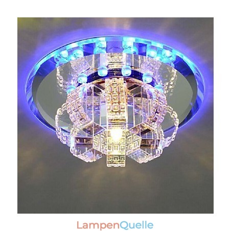 Kristall Deckenleuchte Spotlight SMD 3W Kreative Lampe Absorbieren Kuppel Licht Kristall Deckenleuchte Spotlight SMD 3W Kreative Lampe Absorbieren Kuppel Licht