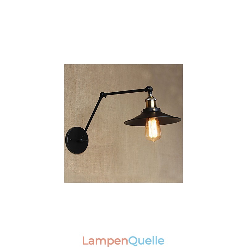 Kreativer nostalgischer Retro-Langarm der industriellen Art, faltbare, einziehbare Wand