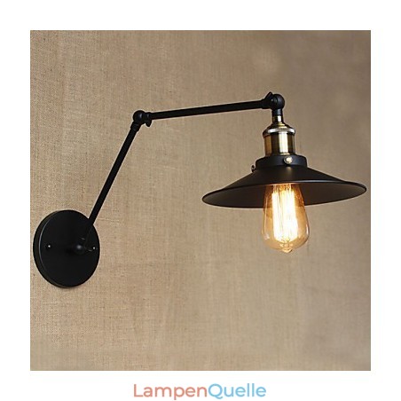 Kreativer nostalgischer Retro-Langarm der industriellen Art, faltbare, einziehbare Wand