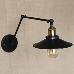 Kreativer nostalgischer Retro-Langarm der industriellen Art, faltbare, einziehbare Wand