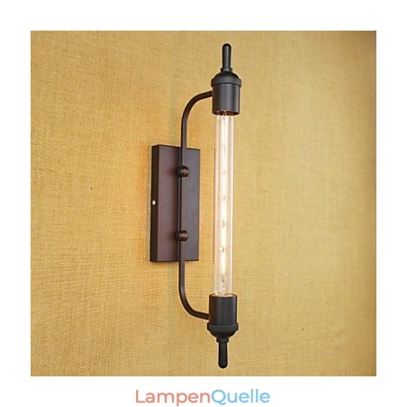 Europa und Retro Kleidung Kunst Restaurant Edison Glühbirne Flöte dekorative Wandleuchte