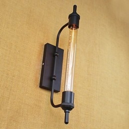 Europa und Retro Kleidung Kunst Restaurant Edison Glühbirne Flöte dekorative Wandleuchte