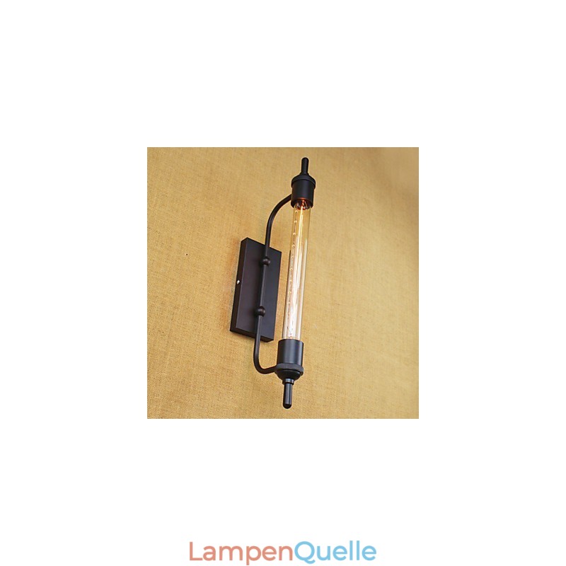 Europa und Retro Kleidung Kunst Restaurant Edison Glühbirne Flöte dekorative Wandleuchte