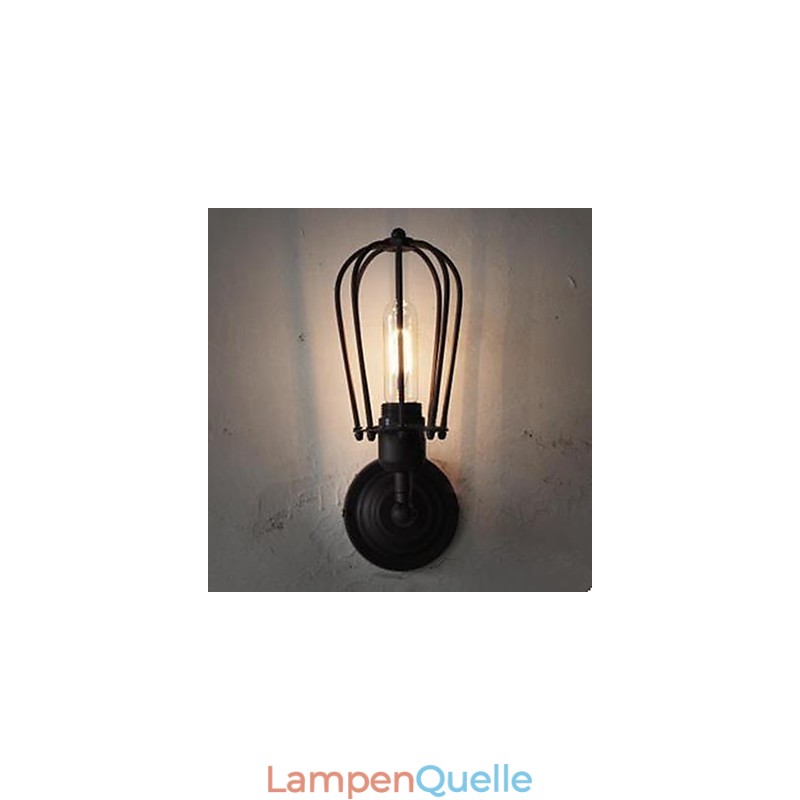 Industrielle Retro-Wandleuchte Innenkorridor Single Head Grapefruit Wandleuchte