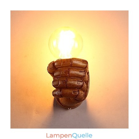 Europäische Wand Kreative Retro Faust Wandleuchte Lichter Europäische Wand Kreative Retro Faust Wandleuchte Lichter