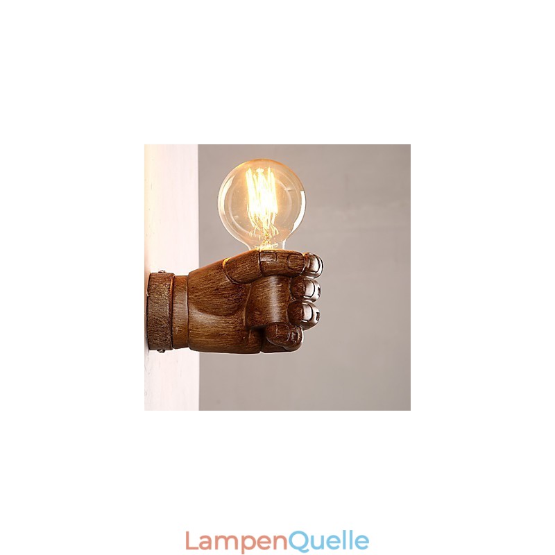 Europäische Wand Kreative Retro Faust Wandleuchte Lichter