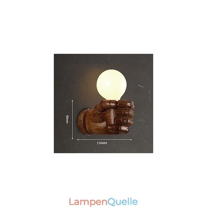 Europäische Wand Kreative Retro Faust Wandleuchte Lichter