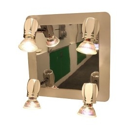 Moderne Chrom Wandleuchten Badezimmerleuchten mit 4 Lichtern