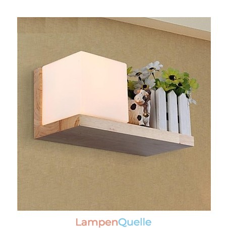 Wandleuchte One Light und Glas Wandleuchte One Light und Glas