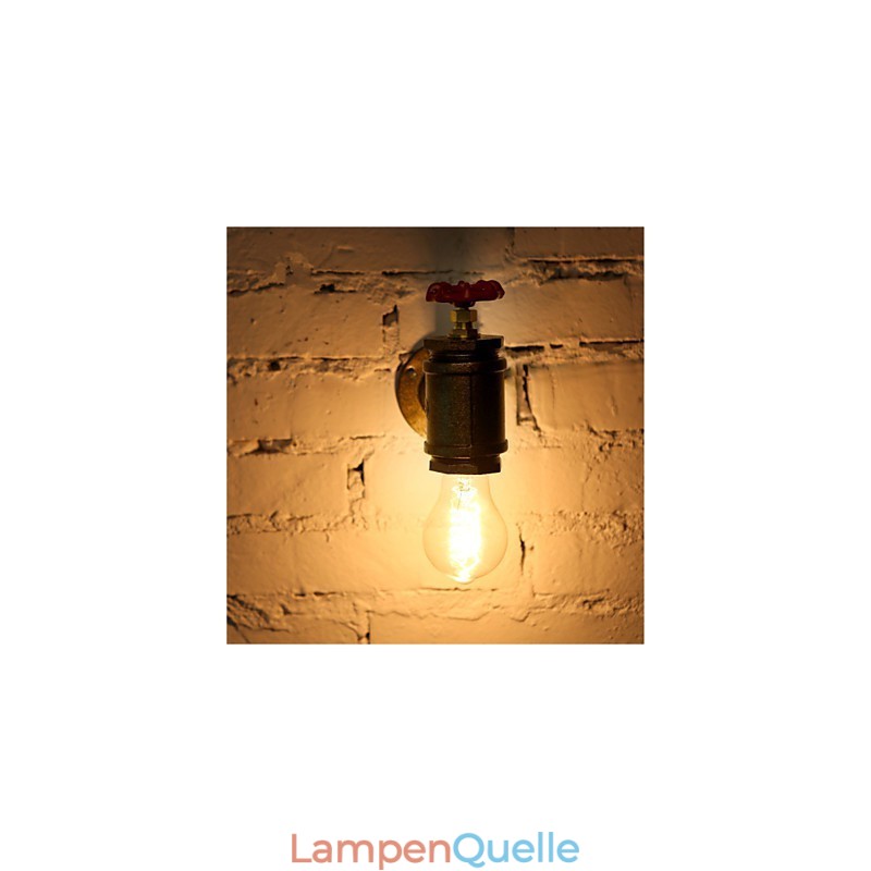 Vintage Industrielle Wasserrohr Wand Lampen Loft Edison Licht für Bar Restaurant Wand Leuchten Beleuchtung