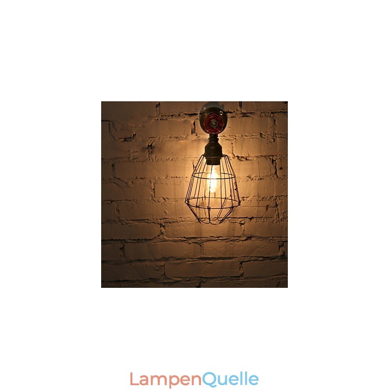 Vintage Industrielle Wasserrohr Wand Lampen Loft Edison Licht für Bar Restaurant Wand Leuchten Beleuchtung