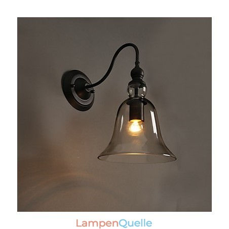 Kreative Garten Licht Kristall Wand Lampe Glocke Wiederherstellung Alte Weisen Licht