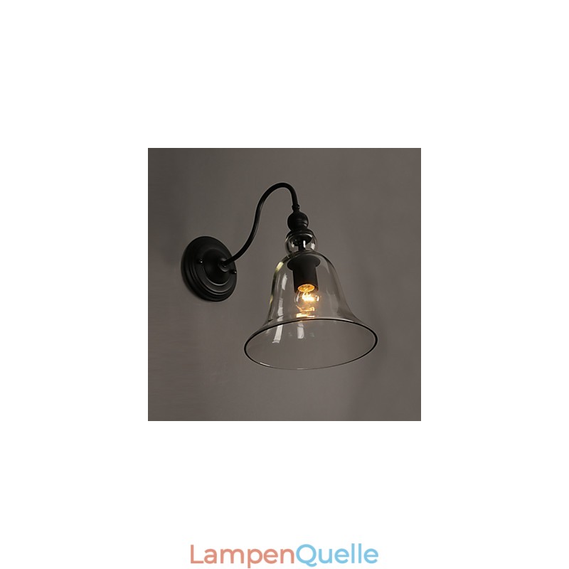 Kreative Garten Licht Kristall Wand Lampe Glocke Wiederherstellung Alte Weisen Licht