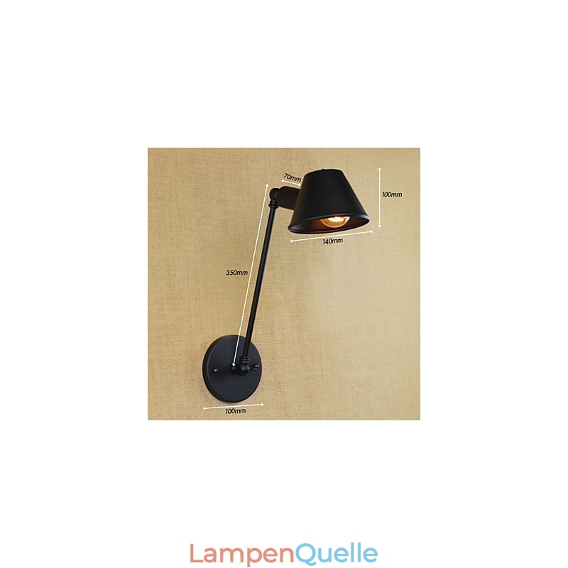 Retro einfache Wandleuchte aus Eisen
