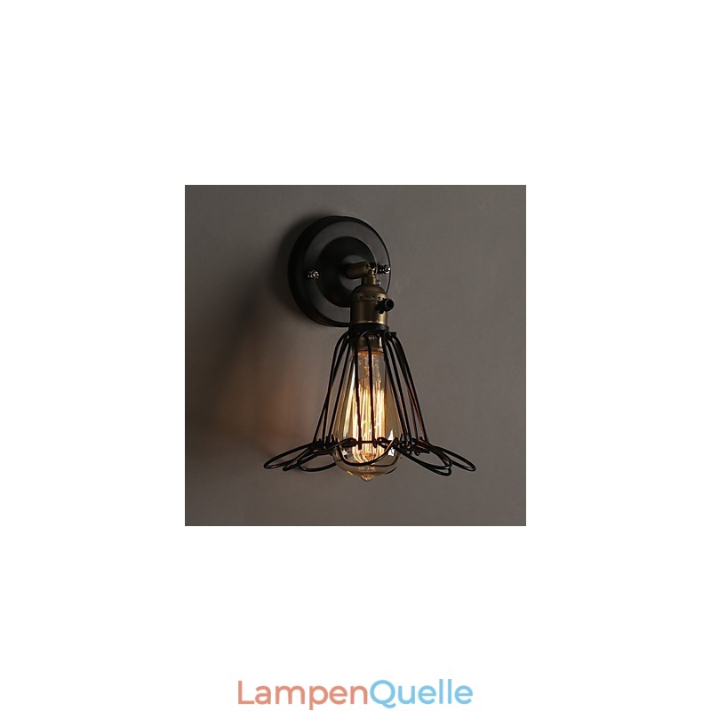 American Country Loft Wiederherstellung alter Wege Wandleuchte Schmiedeeisen Wandleuchte Licht