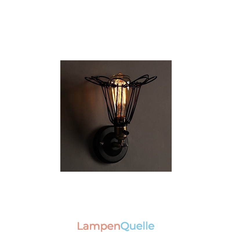 American Country Loft Wiederherstellung alter Wege Wandleuchte Schmiedeeisen Wandleuchte Licht