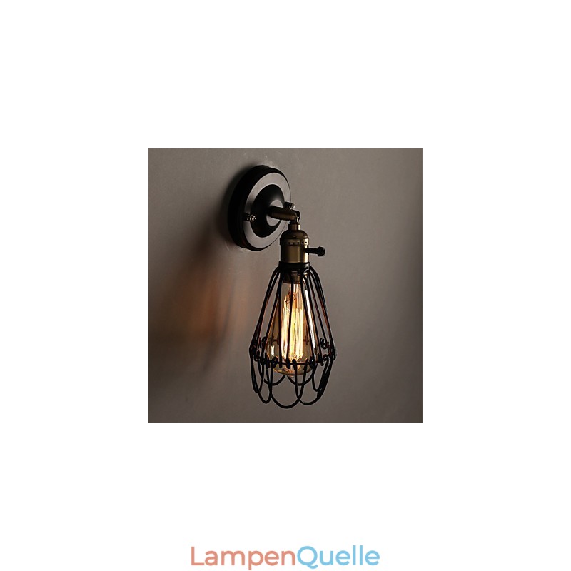 American Country Loft Wiederherstellung alter Wege Wandleuchte Schmiedeeisen Wandleuchte Licht